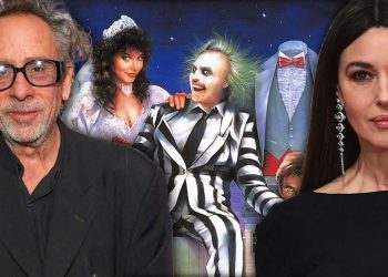 Beetlejuice 2 Tim Burton Claims He Fell in Love With Movies Again After Working With Partner Monica Bellucci for the Sequel 1