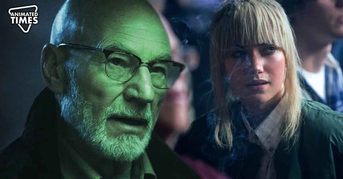 A ‘Green Room’ Scene Was So Gory Sir Patrick Stewart Refused to Come Out of His Trailer to Watch It