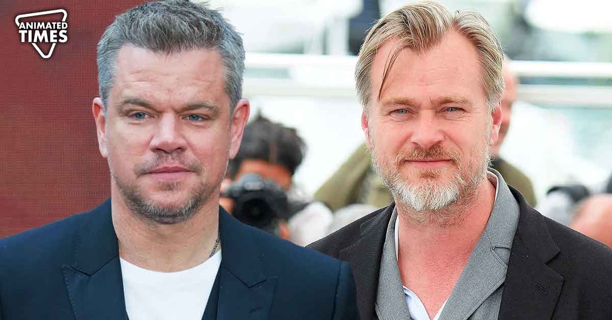 “There are no small parts, there are only small actors”: Matt Damon Had a Hilarious Call With Christopher Nolan Before Agreeing to Do One of the Shortest Roles of His Career