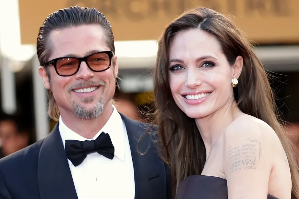 Brad Pitt and Angelina Jolie messy plane fight