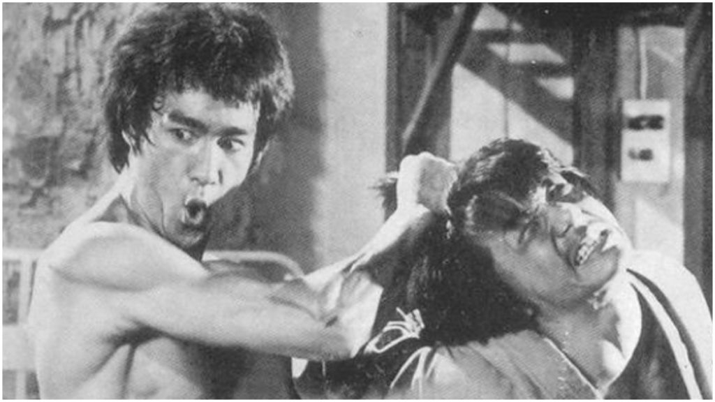 Bruce Lee and Jackie Chan
