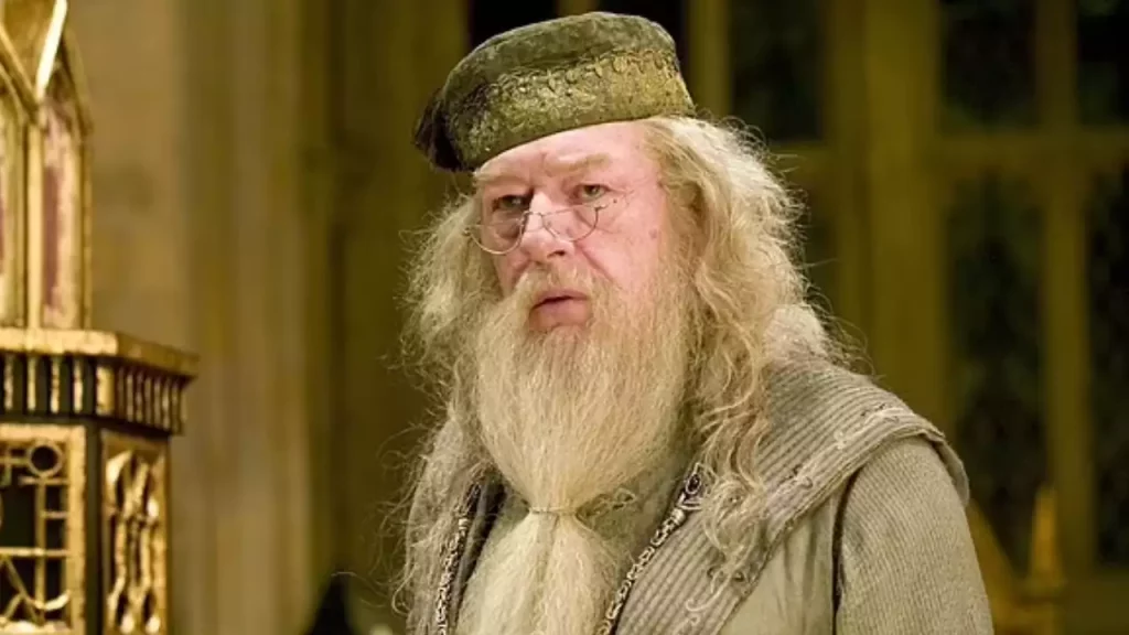 Michael Gambon aka Professor Dumbledore