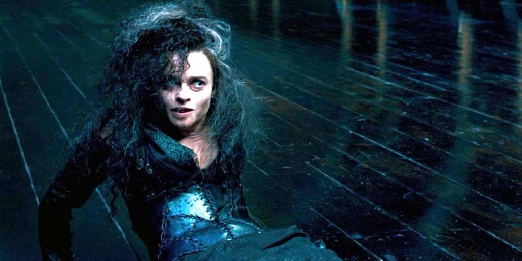 Helena Bonham aka Bellatrix