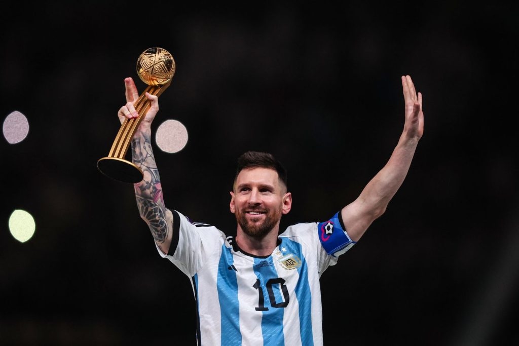 Footballer Lionel Messi 