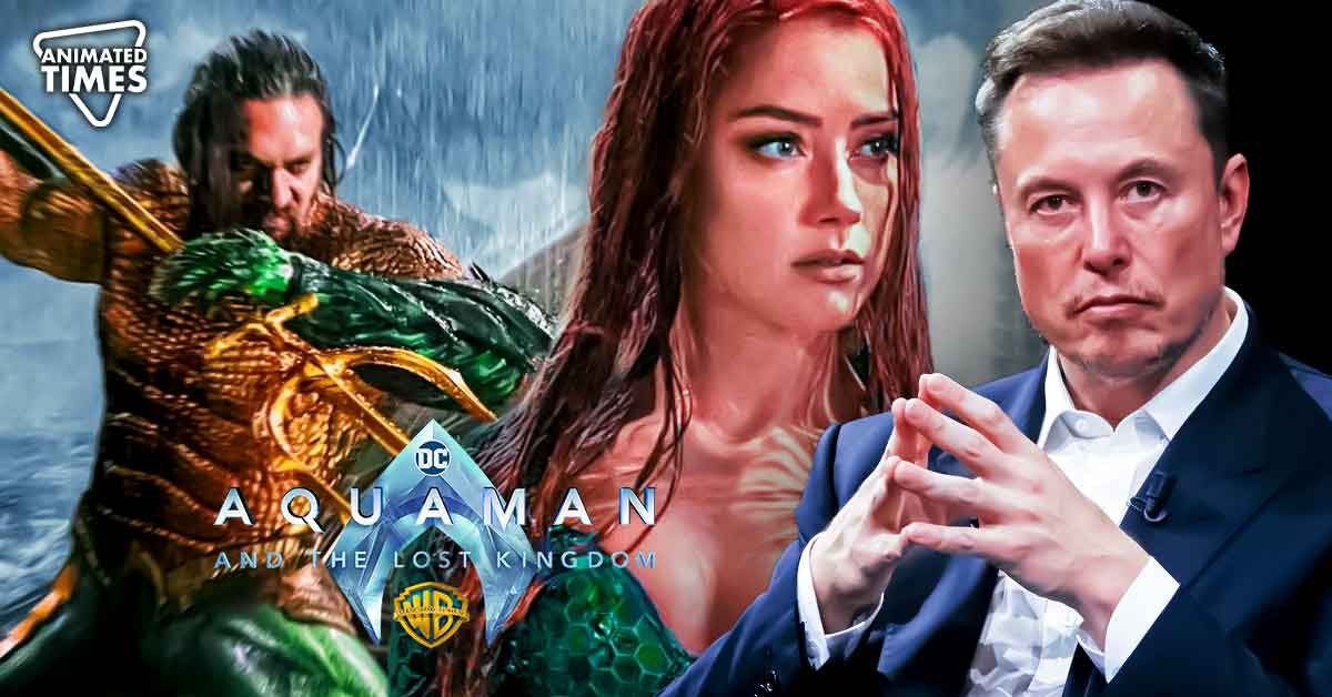 “This is despicable”: Elon Musk Allegedly Threatened Warner Bros to Not Fire His Ex-girlfriend Amber Heard From Aquaman 2, Upsetting DC Fans