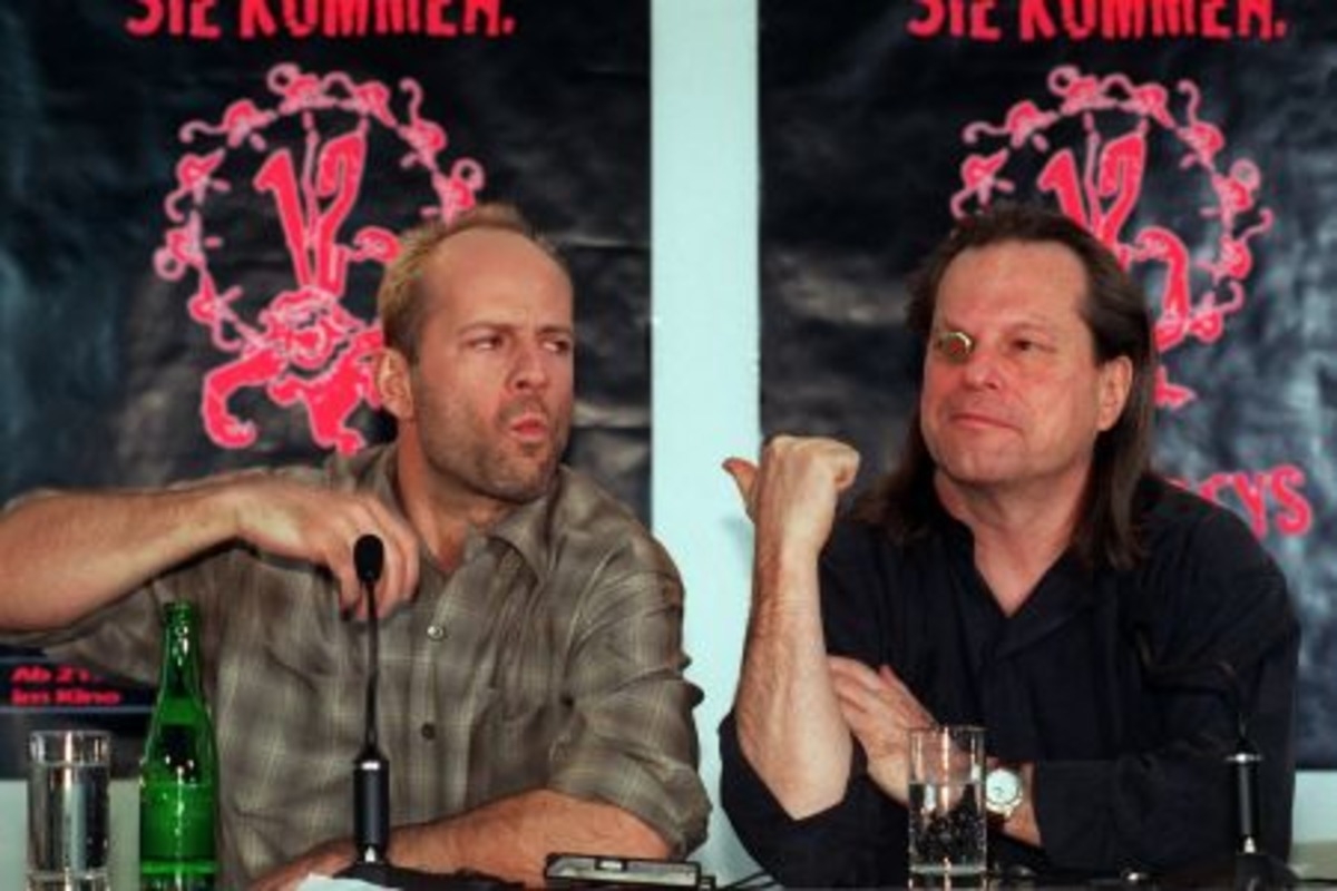 Bruce Willis and Terry Gilliam