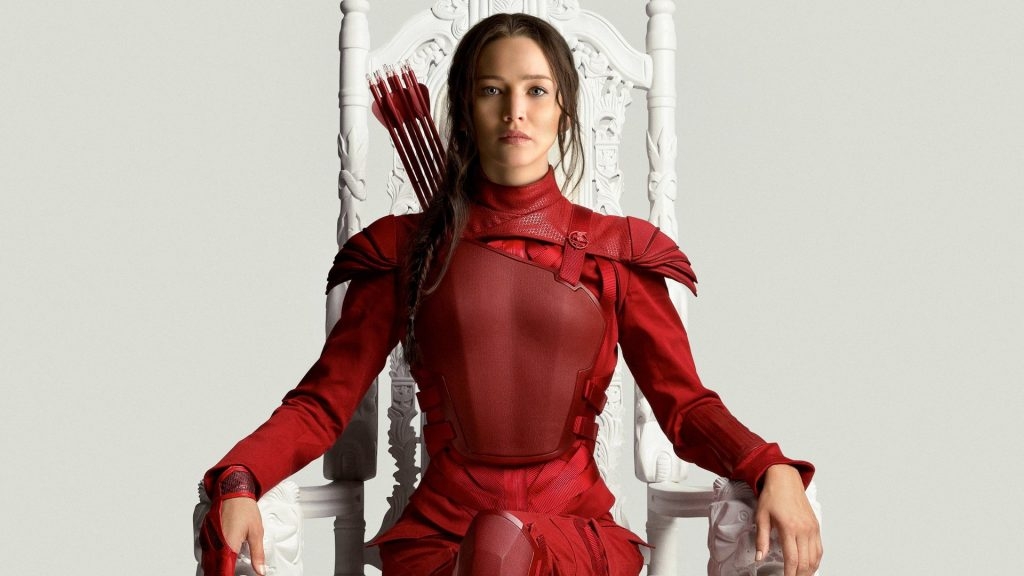 Jennifer Lawrence in Hunger Games MJ2