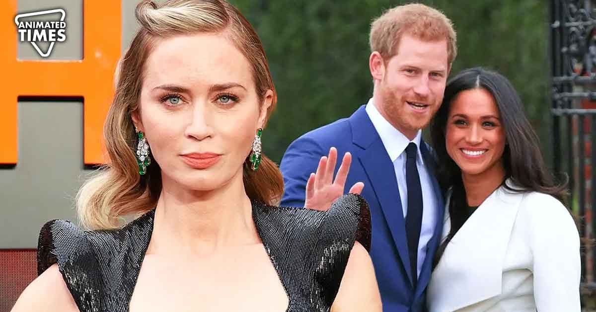 Emily Blunt and James McAvoy Wanted to Ruin Meghan Markle and Prince Harry’s Wedding With a Special Performance