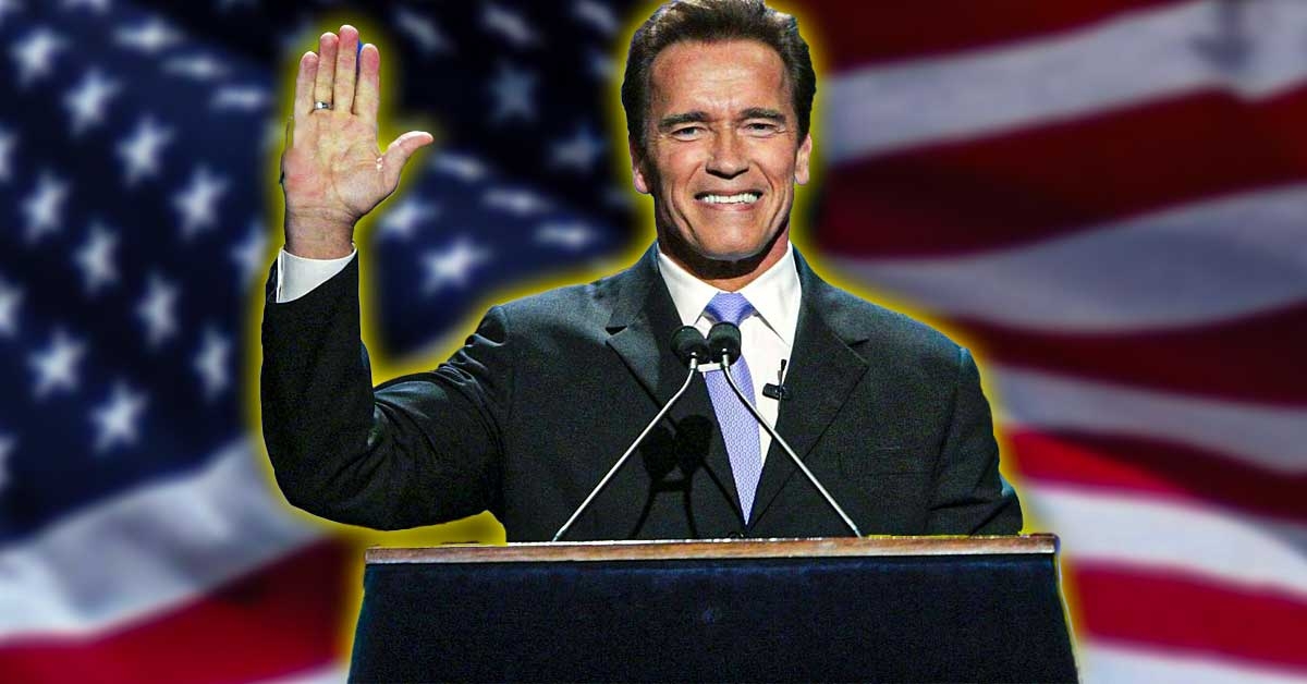 Arnold Schwarzenegger Says He’d Make a ‘Great President’: “Everything I’ve accomplished is because of America.”