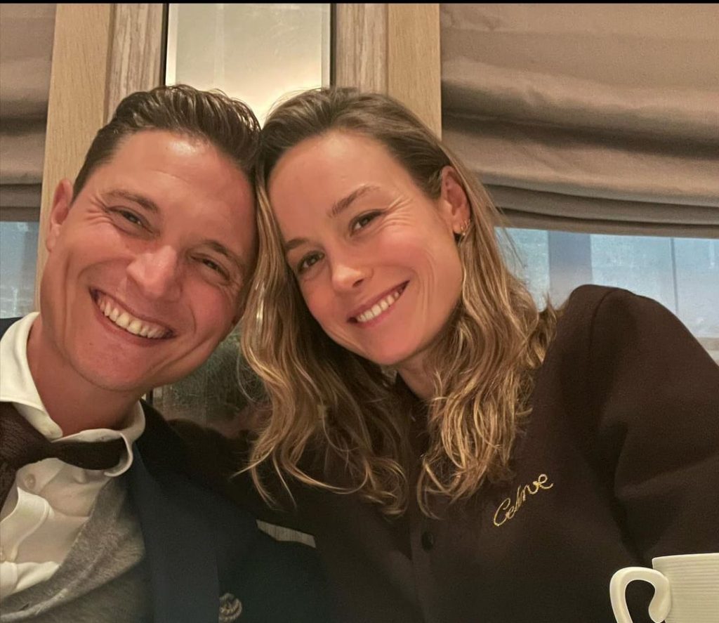 Brie Larson with ex-boyfriend