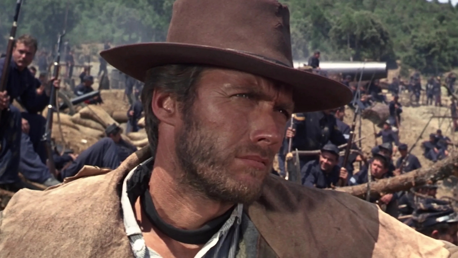 Clint Eastwood as Man with No Name