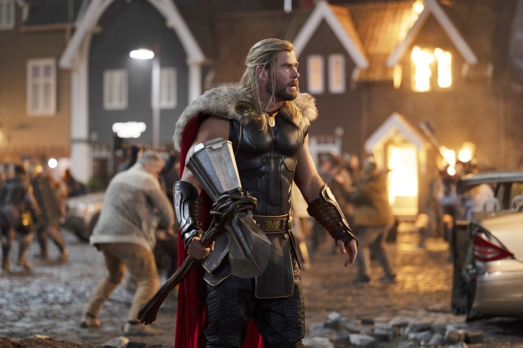 Taika Waititi directed Chris Hemsworth in two Thor movies
