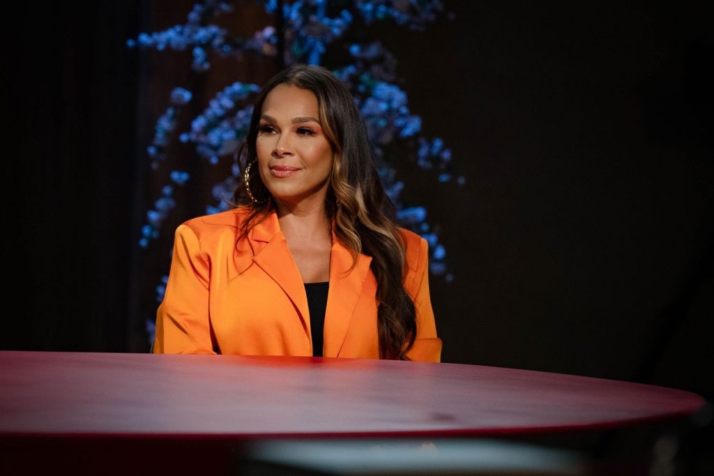 Sheree Zampino in Red Table Talk Show