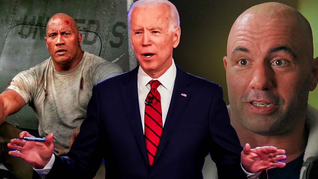 Dwayne Johnson Publicly Supporting Joe Biden Comes Back to Haunt Him After His Recent Comments on Joe Rogan Podcast Causes Fan Backlash