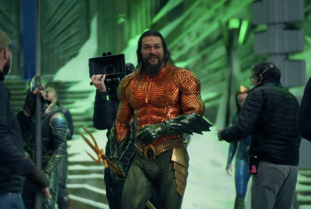 Jason Momoa as Aquaman 