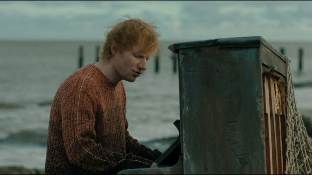 Ed Sheeran in his music video