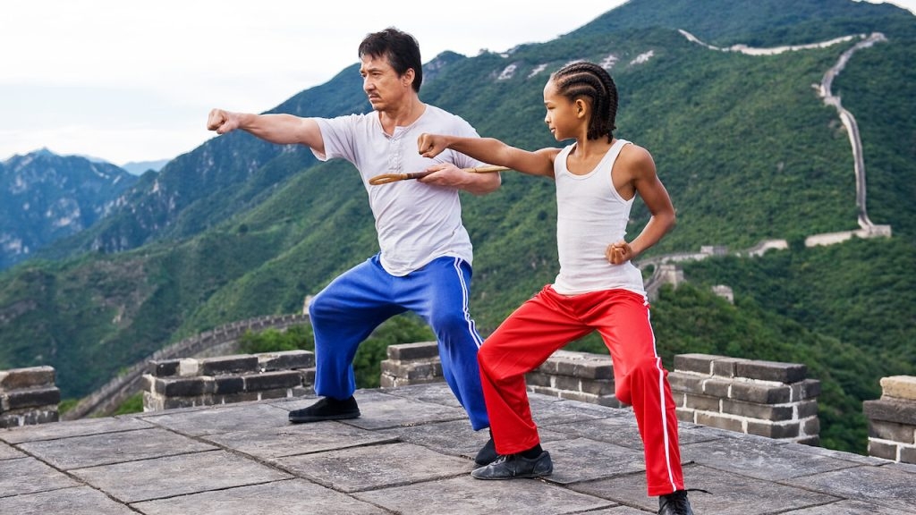 Jackie Chan and Jaden Smith in Karate Kid