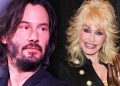 keanu reeves surprised even musical icon dolly parton after his rise to unparalleled fame