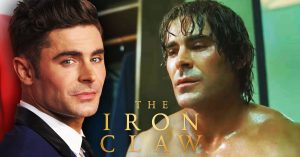 Jacked Up Zac Efron Looks Unhinged in New Iron Claw First Look