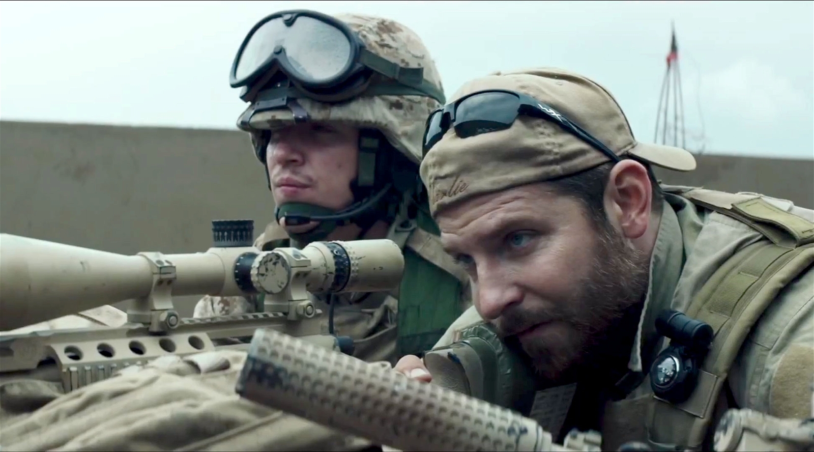 Bradley Cooper as Chris Kyle in American Sniper 