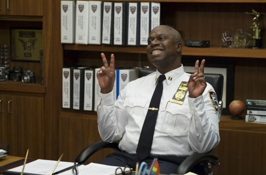 Andre Braugher as Captain Ray Holt on Brooklyn Nine-Nine