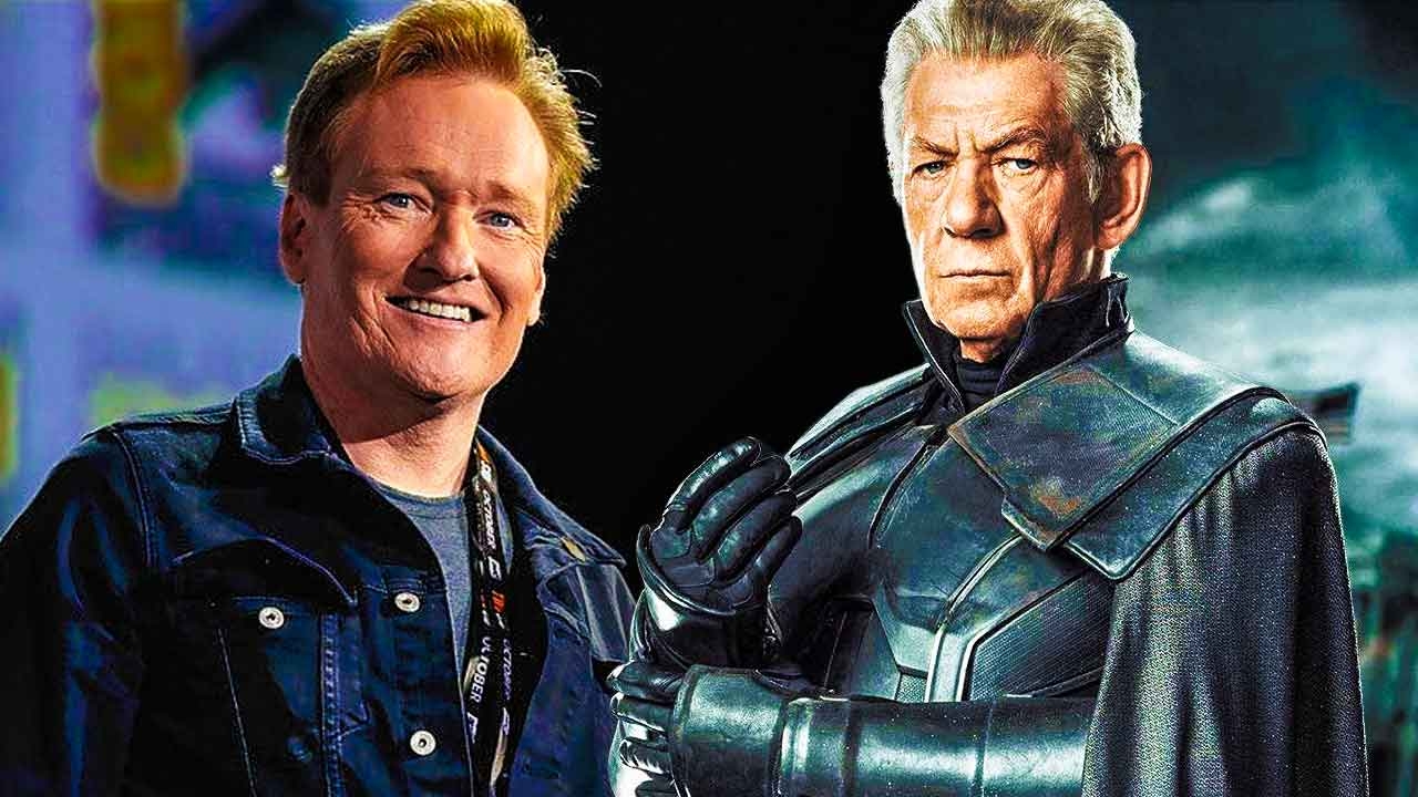 Conan O’Brien Botches Up Sir Ian McKellen’s X-Men Franchise, Embarrasses Himself With “Most Boring” Pitch