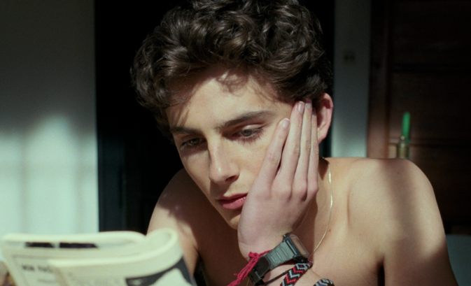 Timothee Chalamet in Call Me by Your Name (Source: NPR)