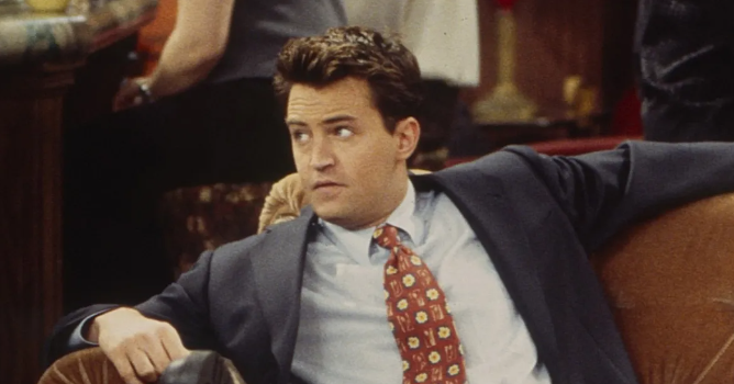Matthew Perry in Friends (Source: The Hollywood Reporter)