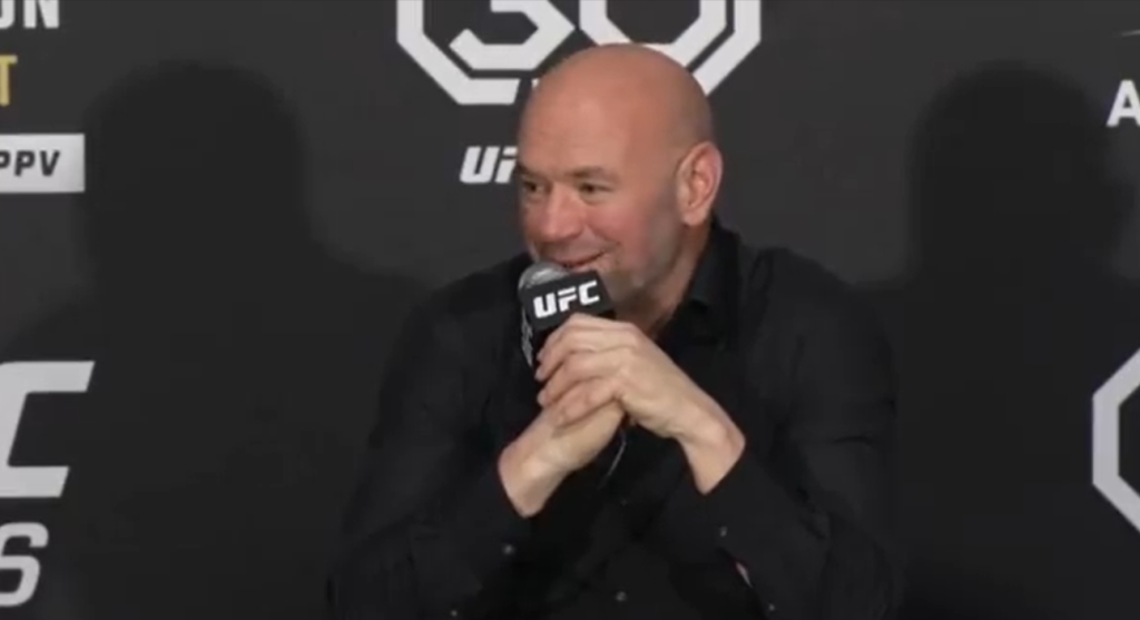 UFC president Dana White