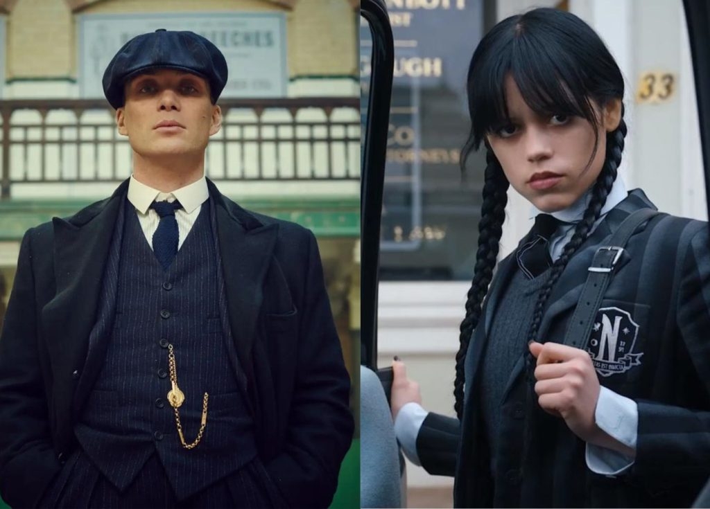 Peaky Blinders and Wednesday