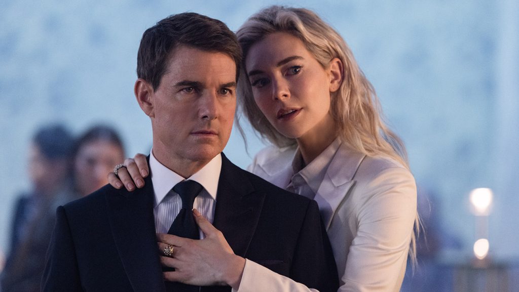 Tom Cruise and Vanessa Kirby in Mission: Impossible Dead Reckoning - Part One