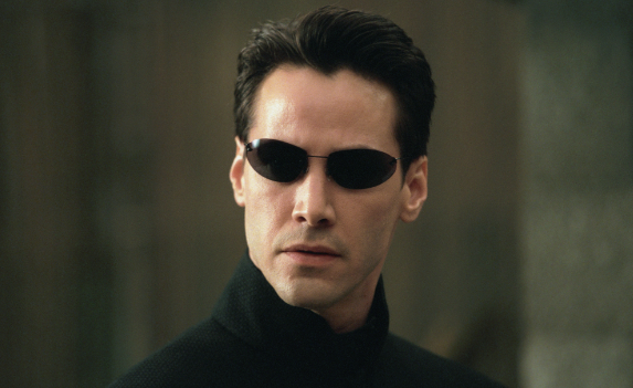 Keanu Reeves in The Matrix Reloaded (Source: IMDB)