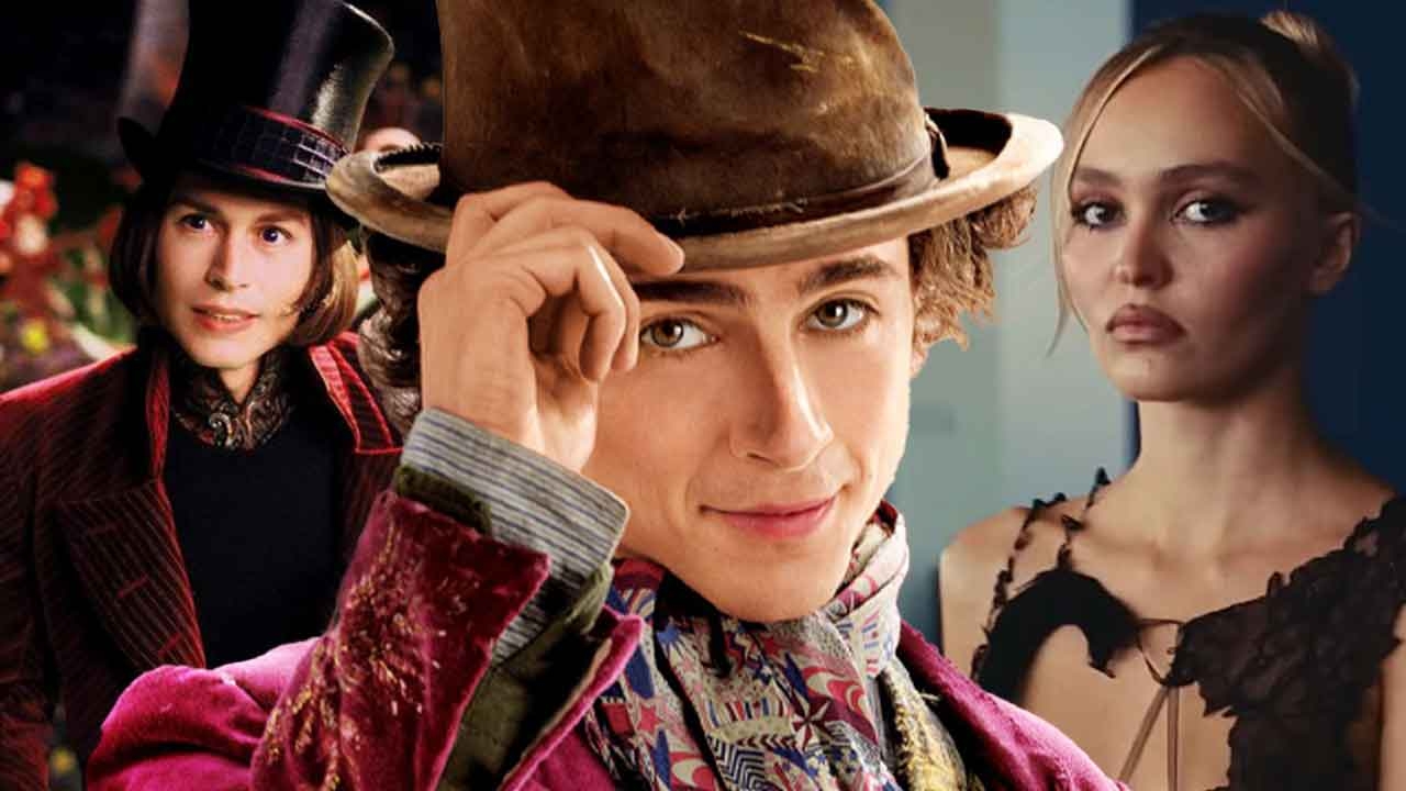 Timothée Chalamet, Who Dated Johnny Depp’s Daughter Lily-Rose, Didn’t Even Bother Asking His Advice for Wonka