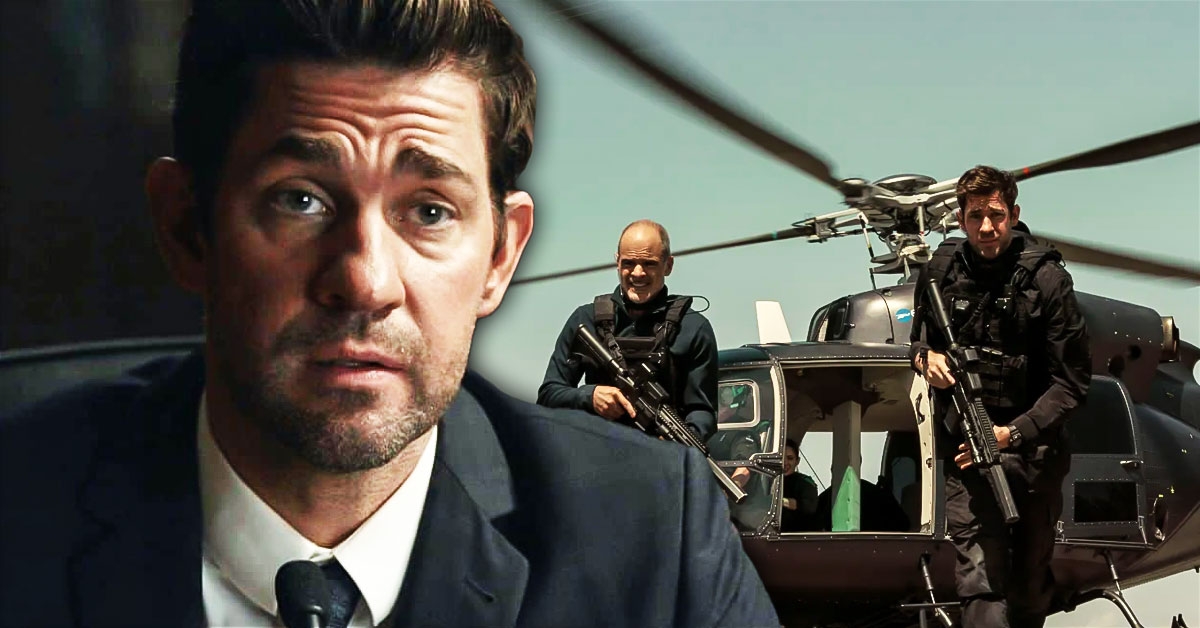 John Krasinski Agreed to Risk His Life For a Scary Helicopter Stunt After a SEAL Teased Him
