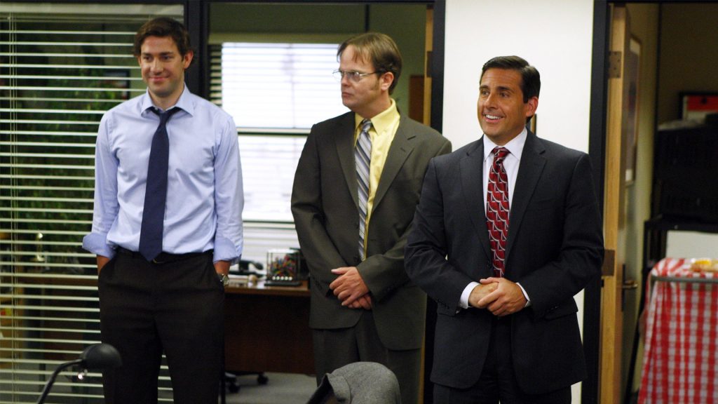 a still from the office