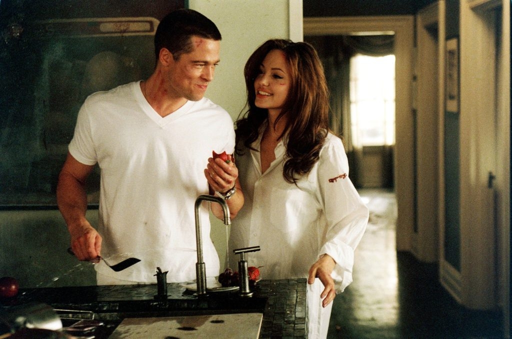 Former couple Angelina Jolie and Brad Pitt
