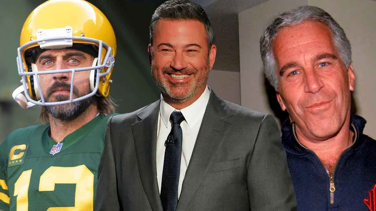 Jimmy Kimmel Mocks Aaron Rodgers After NFL Star’s Allegations Over His Association With Jeffrey Epstein