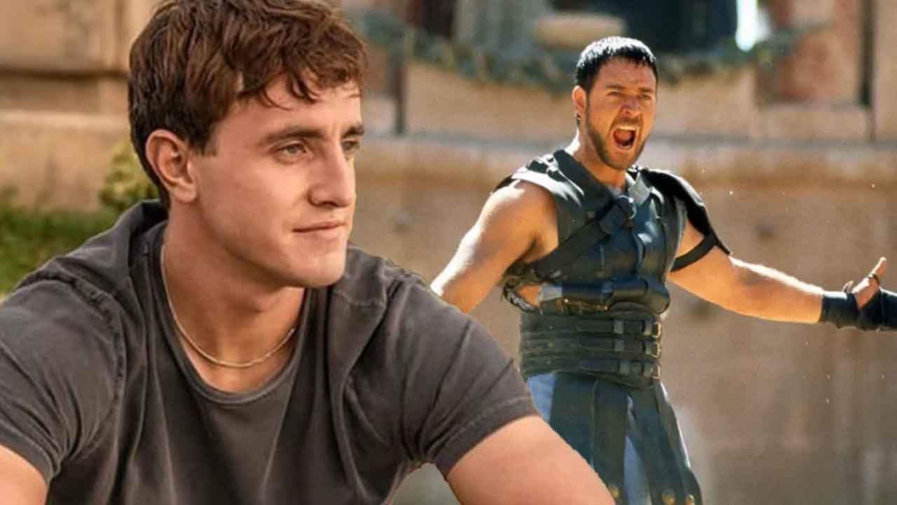 “I’ll be in a bad spot”: Paul Mescal Feels Following  Russell Crowe’s Footsteps With Gladiator 2 Might Backfire Horribly