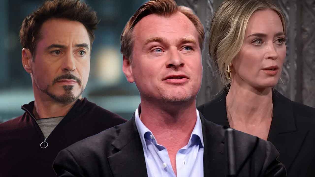 “Are you f**king with me?”: Robert Downey Jr. and Emily Blunt Are Surprised With One Absurd Habit of Christopher Nolan’s