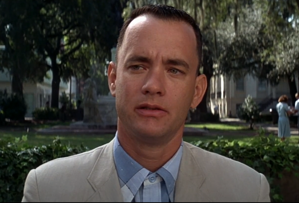 Tom Hanks in Forrest Gump