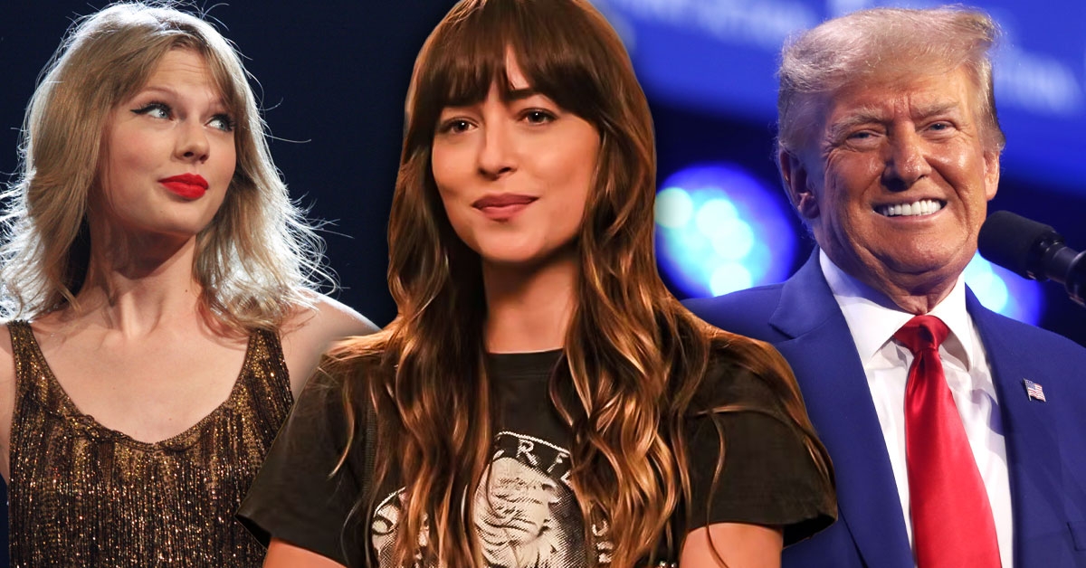 Dakota Johnson Calls Taylor Swift More Powerful Than Former US President Donald Trump