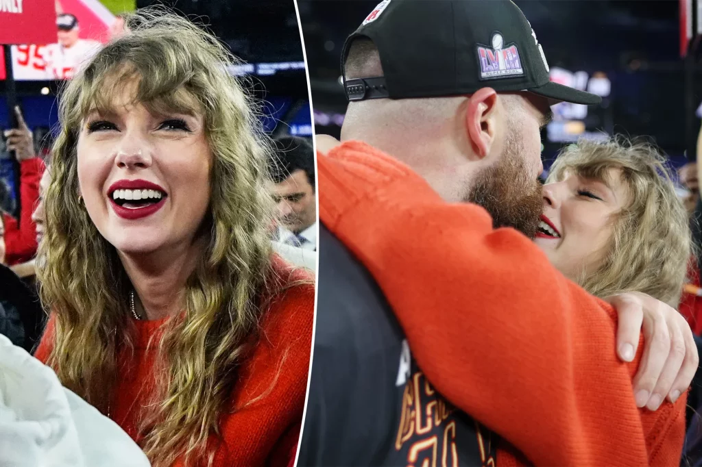 Taylor Swift and Travis Kelce