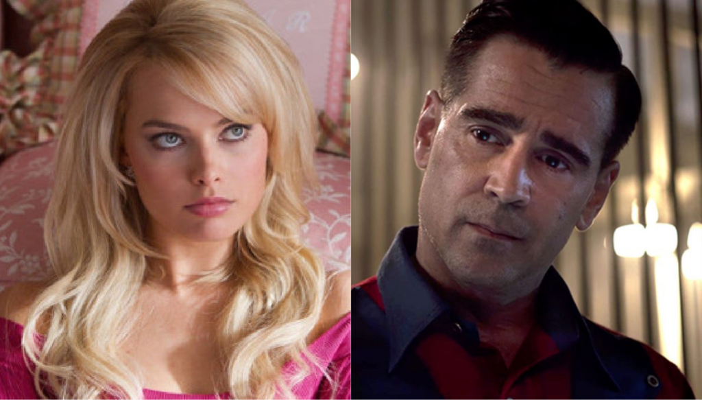 Margot Robbie and Colin Farrell 