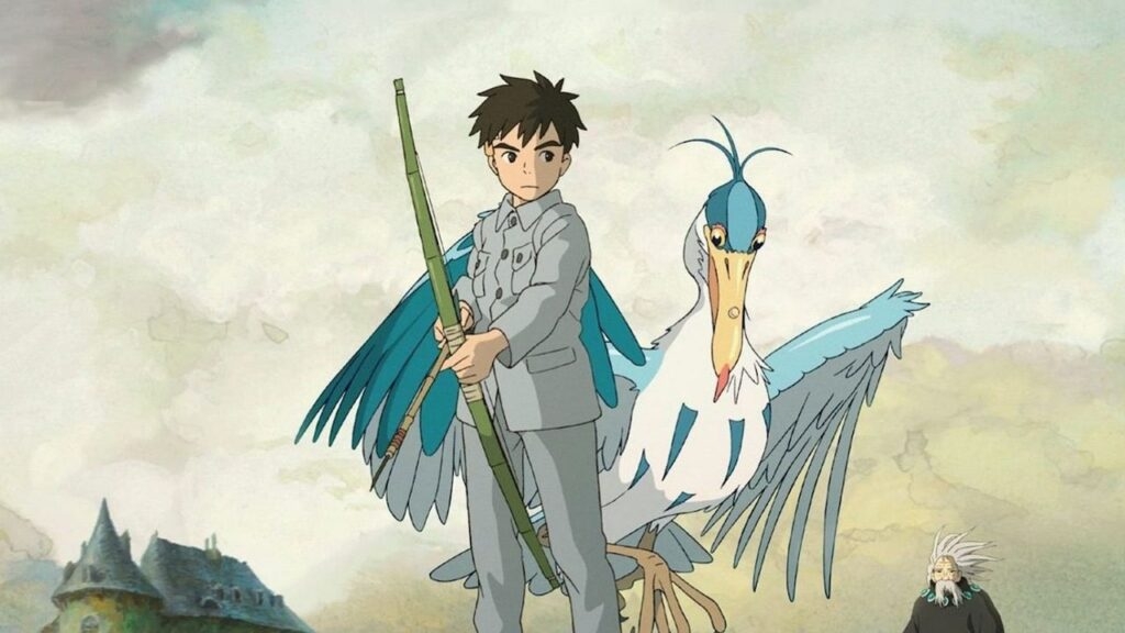 A still from The Boy and the Heron