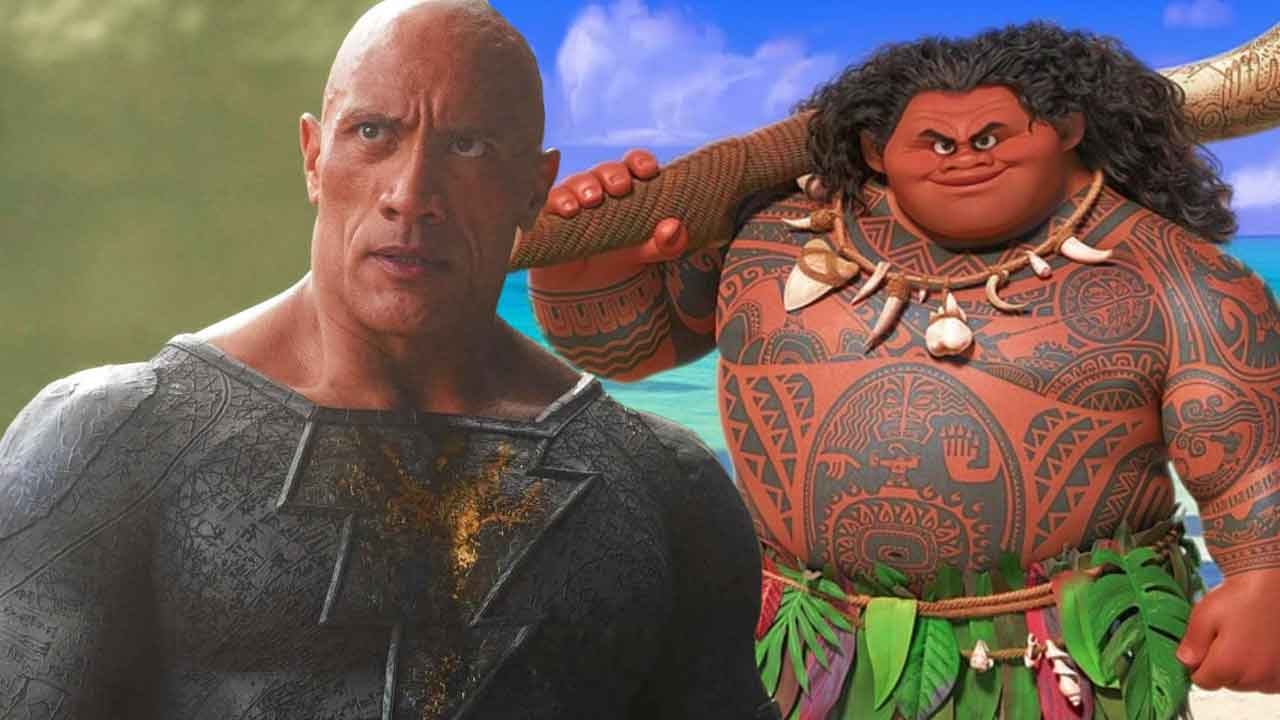 Dwayne Johnson Cuts the Creepiest Promo on WWE SmackDown With a Moana Live Action Reference
