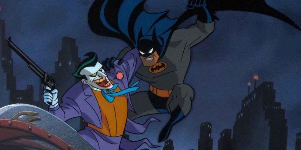 A scene from Batman: The Animated Series