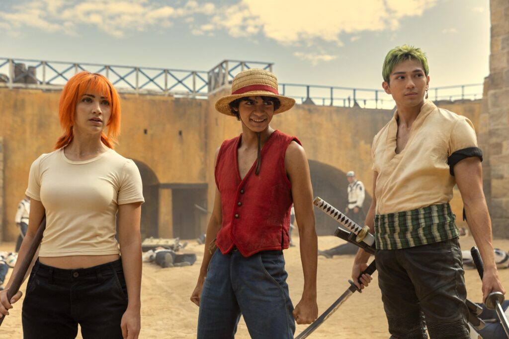 One Piece: Nami, Luffy, and Zoro