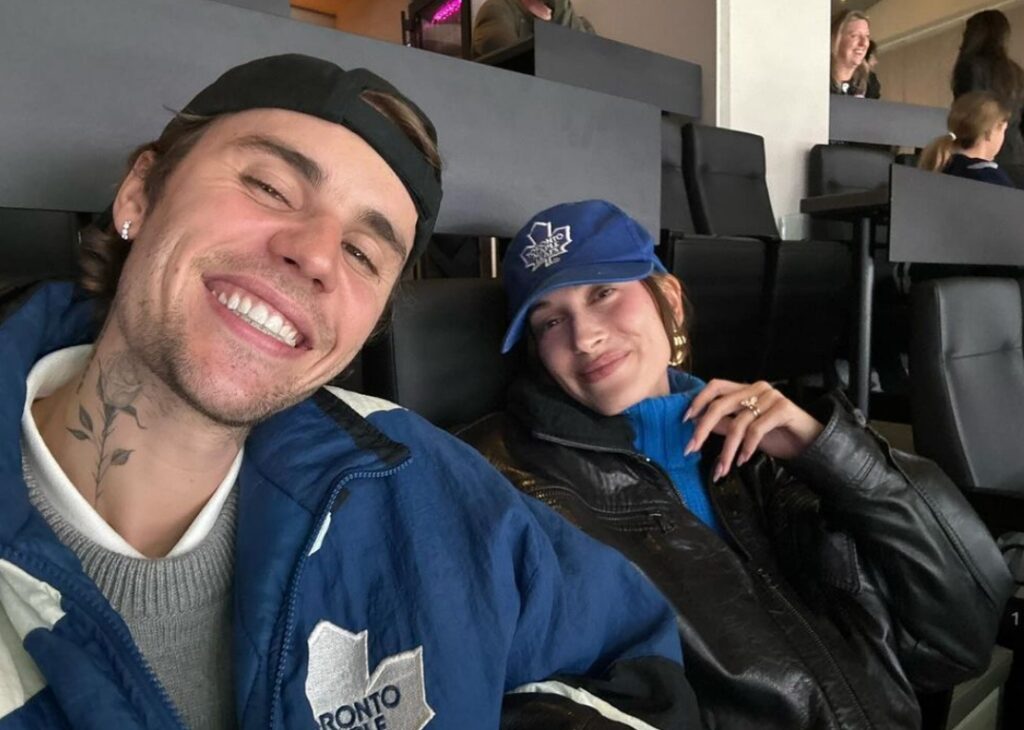 Justin Bieber and Hailey Bieber