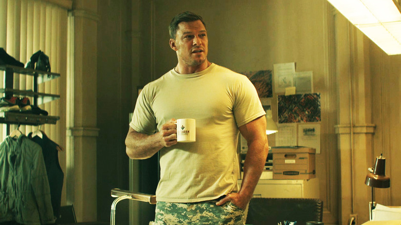 Alan Ritchson in a still from Reacher