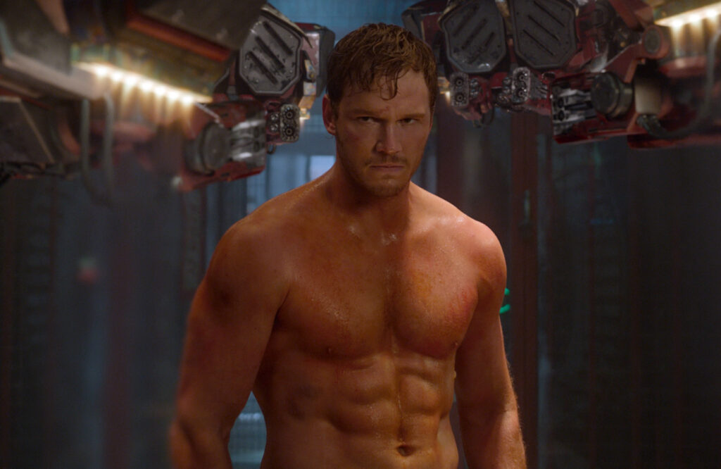 Chris Pratt in Guardians of the Galaxy Vol. 1